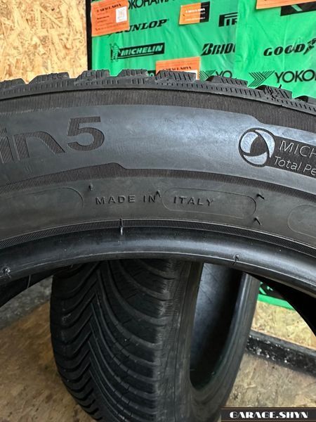 205/55 R17 Michelin Alpin 5 Зимові шини б/в 00447 фото