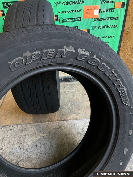 275/60 R20 Toyo Open Country H/T M+S Всесезонні шини б/в 00398 фото