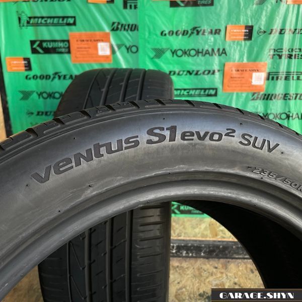 235/50 R19 Hankook Ventus S1 Evo 2 SUV Seal Guard Літні шини б/в 00149 фото