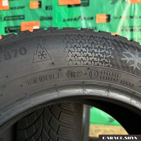 195/65 R15 Continental Winter Contact TS 870 Зимові шини б/в 00549 фото