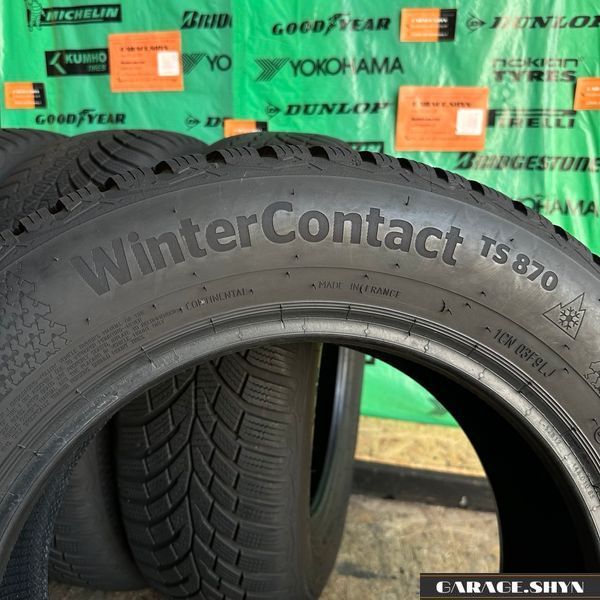 195/65 R15 Continental Winter Contact TS 870 Зимові шини б/в 00549 фото
