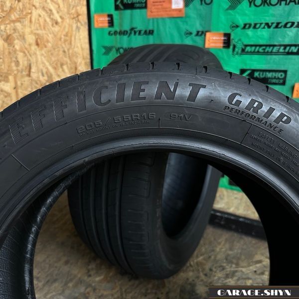 205/55 R16 Good Year Efficient Grip Performance Літні шини б/в 00550 фото