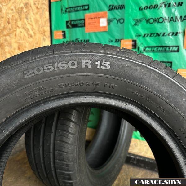 205/60 R15 Continental Conti Premium Contact 2 Літні шини б/в 00553 фото