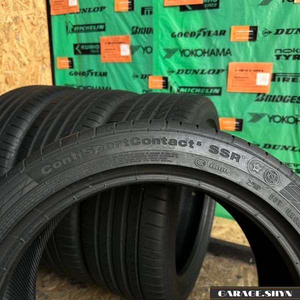 225/45 R17 Continental Conti Sport Contact 5 SSR Літні шини б/в 00554 фото