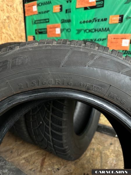 215/60 R16 Dunlop SP Winter Sport 3D Зимові шини б/в 00455 фото