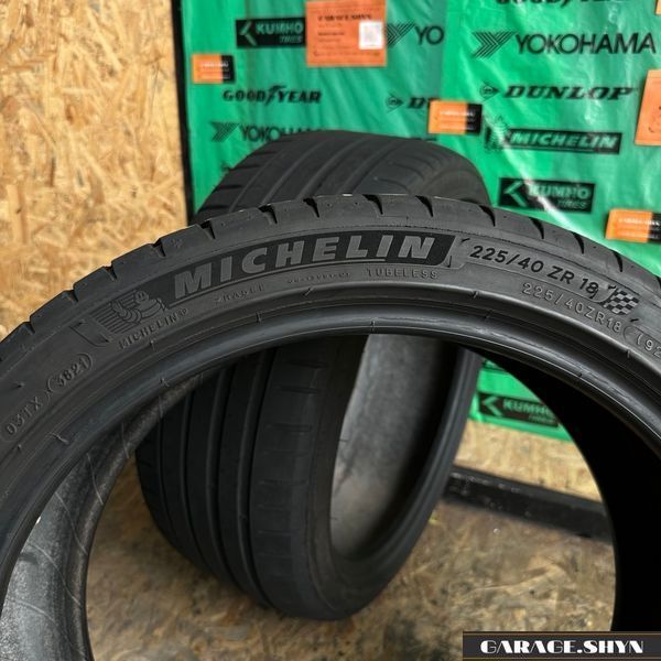 225/40 ZR18 Michelin Pilot Sport 4 Літні шини б/в 00555 фото