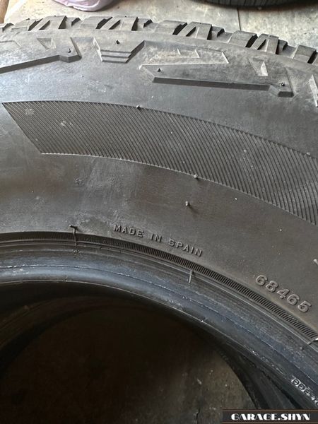 215/80 R15 Bridgestone Dueler A/T M+S Всесезонні шини б/в 00538 фото