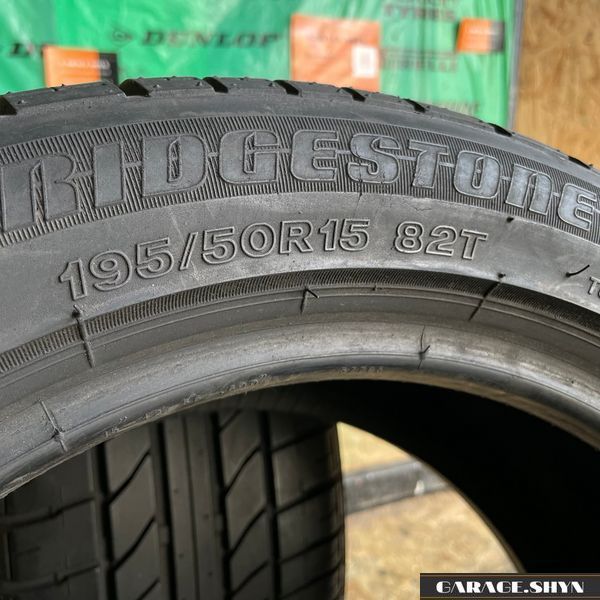 195/50 R15 Bridgestone B340 Літні шини б/в 00007 фото