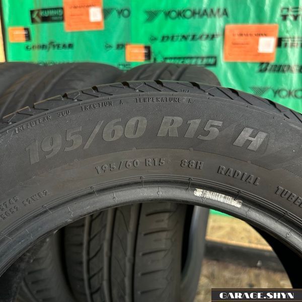 195/60 R15 Matador MP 47 Hectorra 3 Літні шини б/в 00606 фото