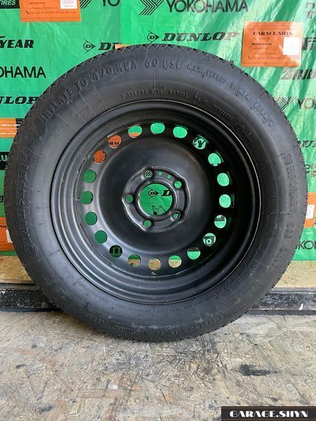 125/90 R15 5*120 Dia 72,6 Continental Запаска костиль докатка таблетка BMW (1шт) 00458 фото