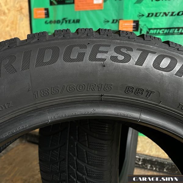 185/60 R15 Bridgestone Blizzak LM 001 Зимові шини б/в 00309 фото