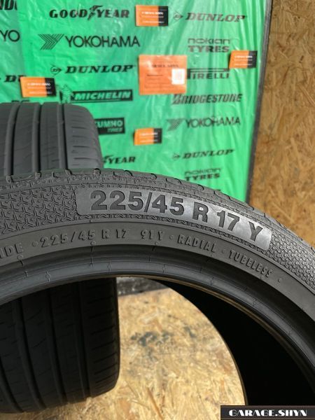 225/45 R17 Barum Bravuris 3 HM Літні шини б/в 00011 фото