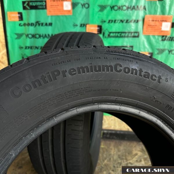 195/65 R15 Continental Conti Premium Contact 5 Літні шини б/в 00610 фото