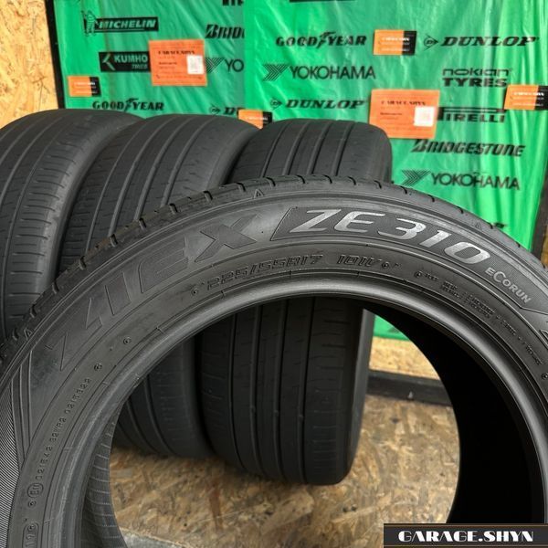 225/55 R17 Falken Ziex ZE 310 Літні шини б/в 00562 фото