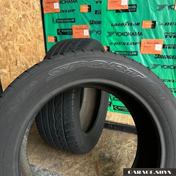 235/55 R19 Dunlop SP Sport 01 Літні шини б/в 00063 фото