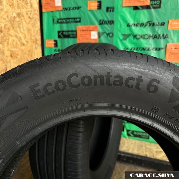 215/65 R17 Continental Eco Contact 6 XL Літні шини б/в 00563 фото