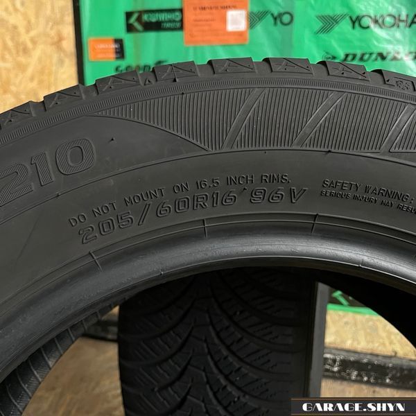 205/60 R16 Falken Euro All Season AS 210 M+S Всесезонні шини б/в 00266 фото
