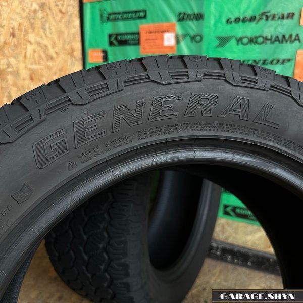 235/55 R17 General Grabber AT3 XL M+S Всесезонні шини б/в 00515 фото