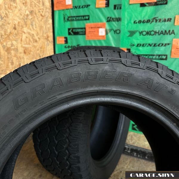 235/55 R17 General Grabber AT3 XL M+S Всесезонні шини б/в 00515 фото