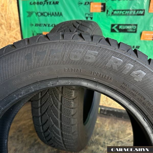 175/65 R14 Platin RP 60 Winter Зимові шини б/в 00639 фото