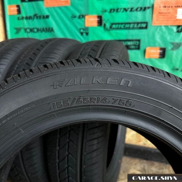 155/65 R14 Falken Sincera SN831 Літні шини б/в 00616 фото