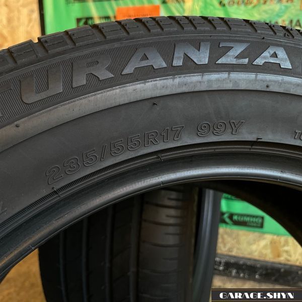 235/55 R17 Bridgestone Turanza ER 30 Літні шини б/в 00167 фото