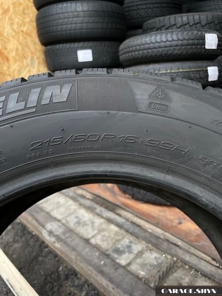 215/60 R16 Michelin Pilot Alpin PA2 Зимові шини б/в 00218 фото
