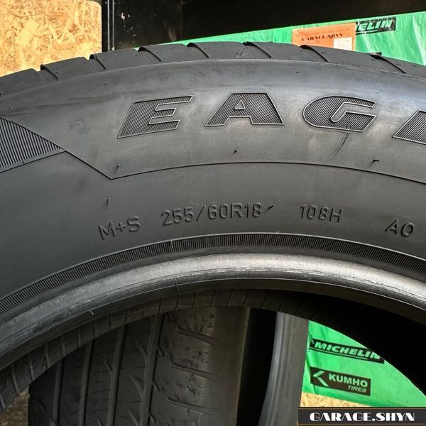 255/60 R18 Good Year Eagle Sport Всесезонні шини б/в 00568 фото