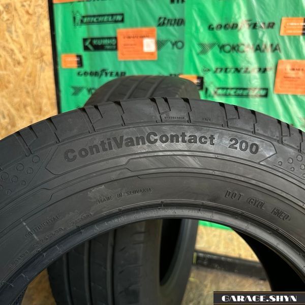 215/65 R16C Continental Conti Van Contact 200 Літні шини б/в 00570 фото