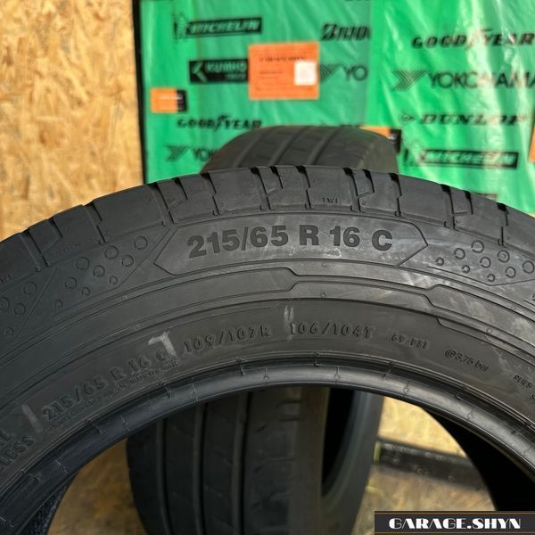 215/65 R16C Continental Conti Van Contact 200 Літні шини б/в 00570 фото