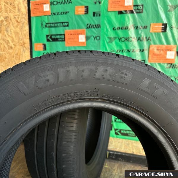 215/65 R16C Hankook Vantra LT Літні шини б/в 00572 фото