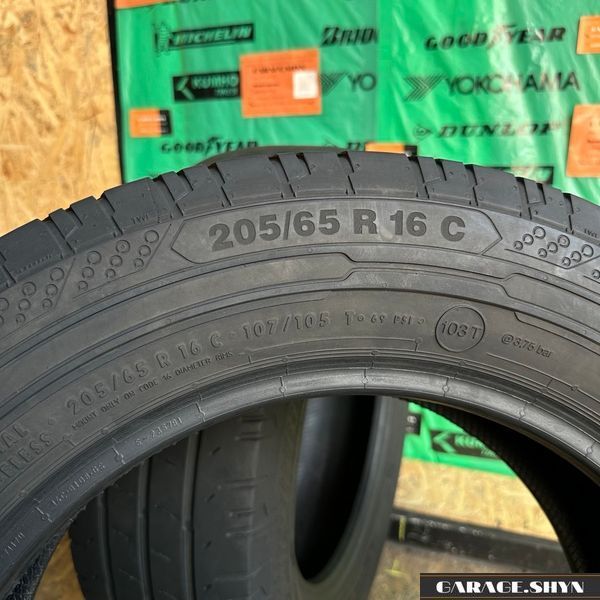 205/65 R16C Continental Conti Van Contact 200 Літні шини б/в 00573 фото
