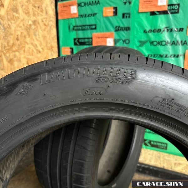 235/55 R19 Michelin Latitude Sport Літні шини б/в 00074 фото