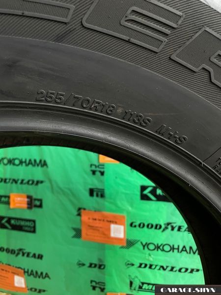 255/70 R18 Bridgestone Dueler H/T 840 M+S Всесезонні шини б/в 00340 фото