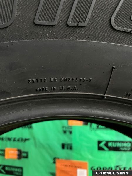 255/70 R18 Bridgestone Dueler H/T 840 M+S Всесезонні шини б/в 00340 фото