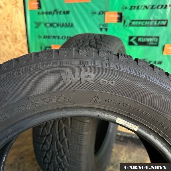 175/65 R14 Nokian WR D4 Зимові шини б/в 00440 фото