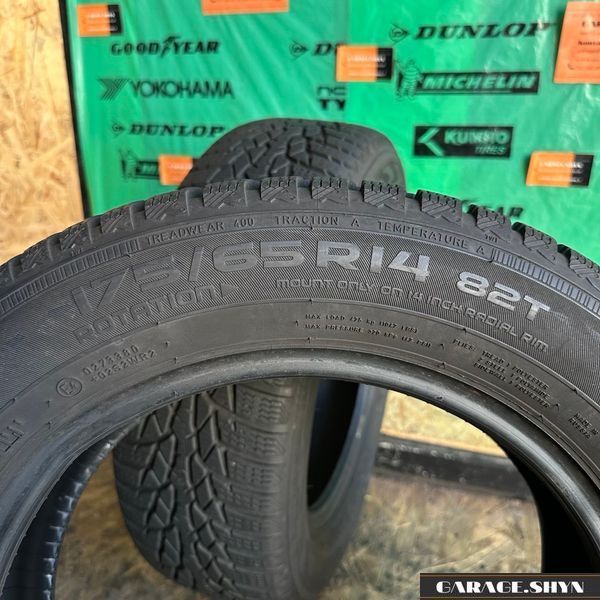 175/65 R14 Nokian WR D4 Зимові шини б/в 00440 фото