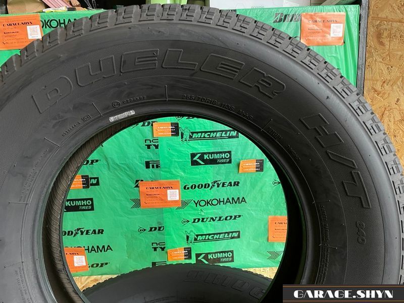 255/70 R18 Bridgestone Dueler H/T 840 M+S Всесезонні шини б/в 00340 фото
