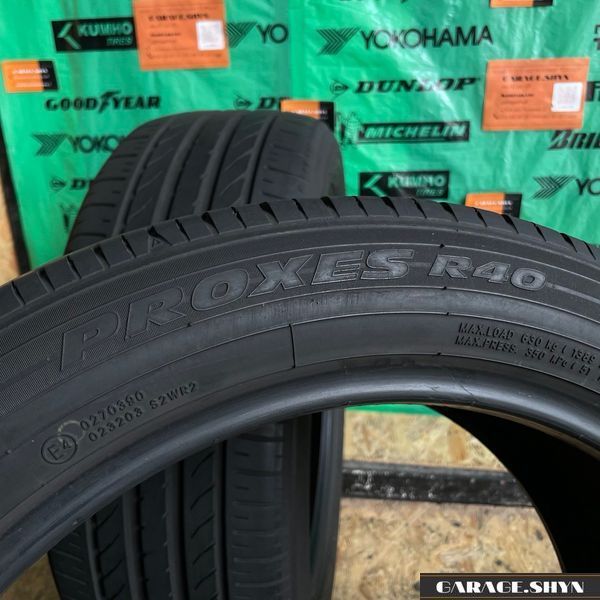 215/50 R18 Toyo Proxes R40 Літні шини б/в 00127 фото
