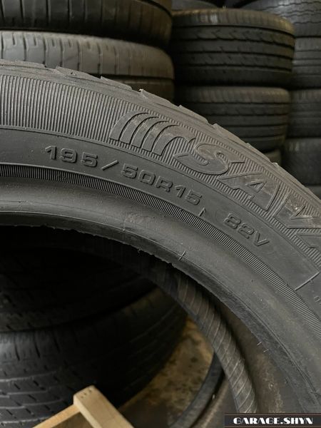 195/50 R15 Sava Intensa HP Літні шини б/в 00078 фото