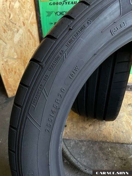 255/45 R20 Dunlop Sp Sport Maxx GT Літні шини б/в 00030 фото