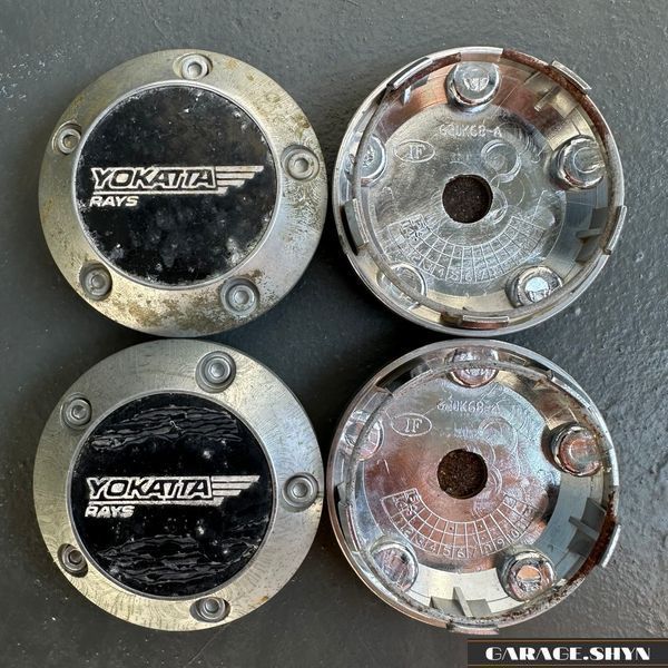 Ковпачки заглушки до литих дисків R17 Yokatta Rays оригінал код: 620K68-A 00579 фото