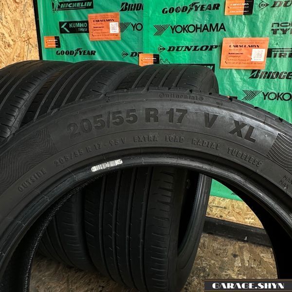 205/55 R17 Continental Conti Premium Contact 5 XL Літні шини б/в 00630 фото