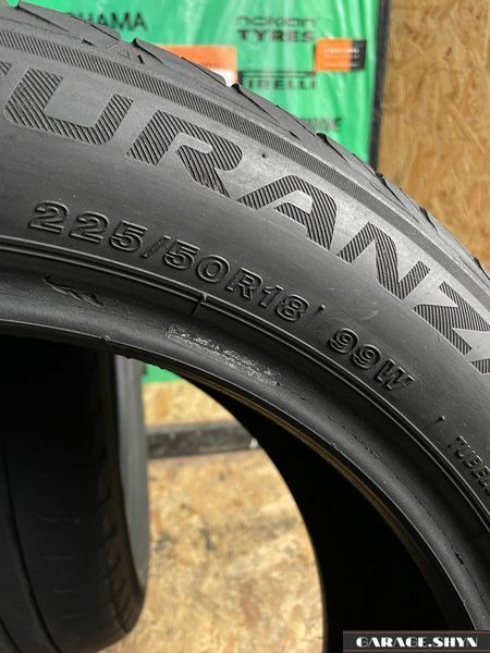 225/50 R18 Bridgestone Turanza T001 Літні шини б/в (1шт) 00482 фото