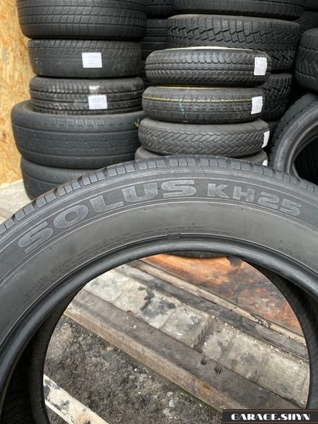 225/55 R17 Kumho Solus KH 25 M+S Всесезонні шини б/в 00134 фото