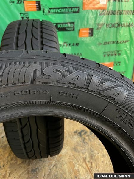 185/60 R14 Sava Intensa HP Літні шини б/в 00036 фото