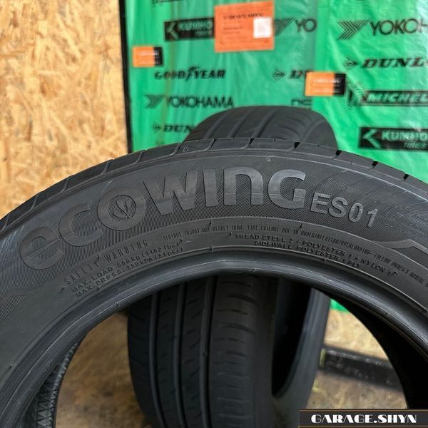 185/60 R15 Kumho Ecowing ES01 Літні шини б/в 00585 фото