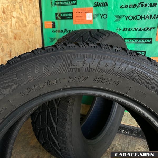225/60 R17 Riken SUV Snow Зимові шини б/в 00335 фото