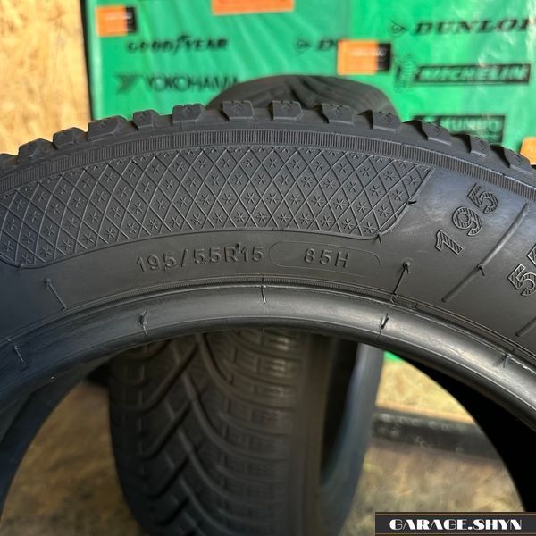195/55 R15 Kleber Krisalp HP3 Зимові шини б/в 00643 фото