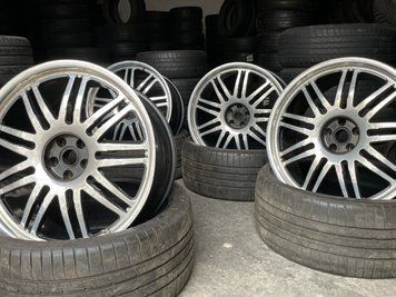 Диски Mansory R22-10J*22 H2, 5*112, dia 57.1,  на Bentley та VAG група, шини 265/35 R22 GoodYear 00095 фото